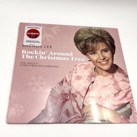 Brenda Lee - Rockin' Around The Christmas Tree Target Exclusive Vinyl Pink - Picture 1 of 9